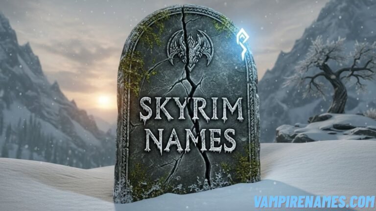 650+ Skyrim Names: Epic Ideas for Your Dragonborn Adventure