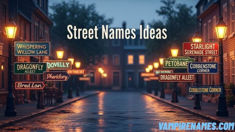 550+ Street Names Ideas: Ultimate Guide for Fantasy Towns, Cities, 