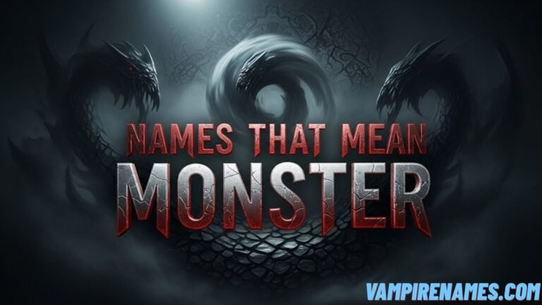 names-that-mean-monster